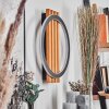 Pompu Apliques LED Crudo, Negro, 1 luz