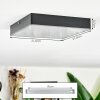 Esmar Plafones LED Negro, 1 luz