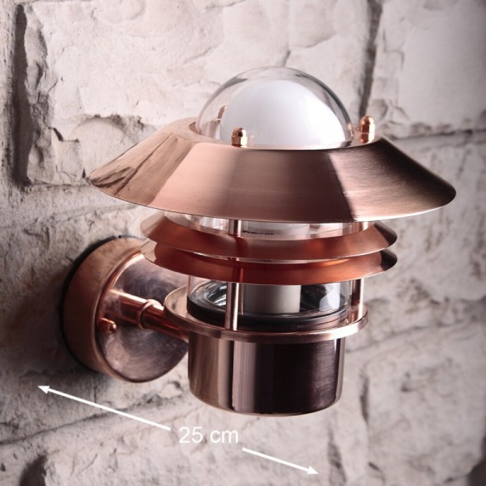 Nordlux Blokhus Aplique para exterior Cobre, 1 luz main product photo