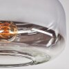 Boza Plafones Cromo, Transparente, Ahumado, 1 luz