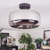 Boza Plafones Cromo, Ahumado, 1 luz