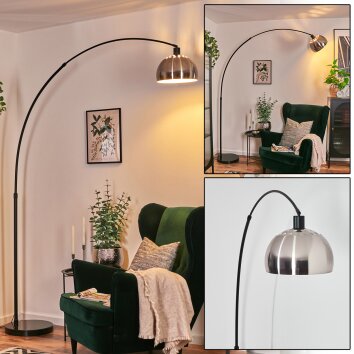 Baloca Lámpara de pie Negro, 1 luz