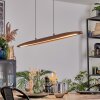Fugelsta Lámparas suspendidas, Lámparas colgantes LED Negro, 1 luz