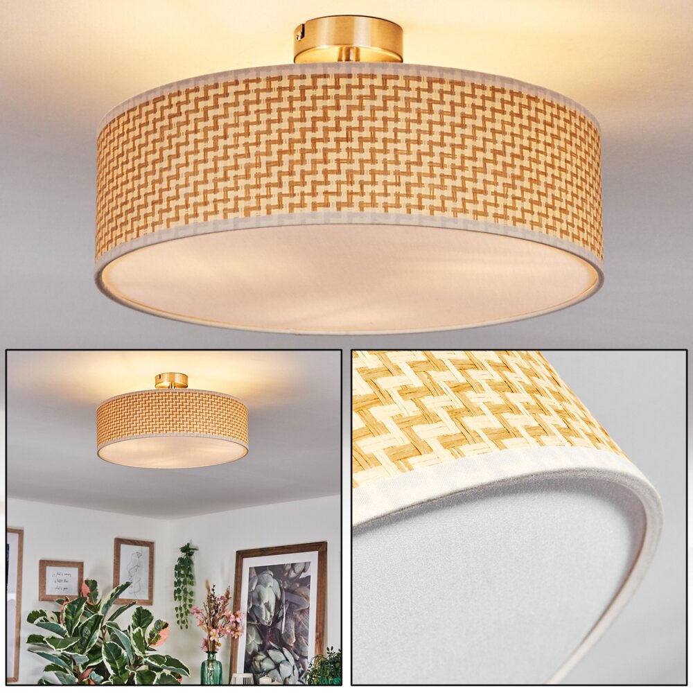 Foggia Plafones Níquel-mate, 3 luces main product photo
