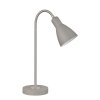 Honsel Lolland Lámpara de Mesa Gris, 1 luz