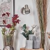 Edain Apliques, Spot de pared LED Cromo, Níquel-mate, 1 luz