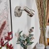 Edain Apliques, Spot de pared LED Cromo, Níquel-mate, 1 luz