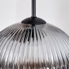 Koyoto Lámparas suspendidas, Luminarias esféricas, Lámpara colgante de clúster Colores ámbar, Transparente, Ahumado, 5 luces