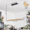 Fugelsta Lámparas suspendidas, Lámparas colgantes LED Negro, 1 luz