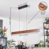 Fugelsta Lámparas suspendidas, Lámparas colgantes LED Negro, 1 luz