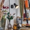 Farel Apliques, Spot de pared Cromo, Negro, 1 luz