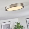 Finsrud Lámpara de Techo LED Níquel-mate, 1 luz