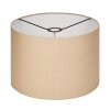 Pantalla de lámpara de tela  Soungou Pieza de repuesto, Pantalla de lámpara beige, Crudo