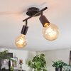 Geira Plafones Negro, 2 luces