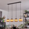 Koyoto Lámparas suspendidas, Luminarias esféricas, Lámparas colgantes Colores ámbar, 4 luces