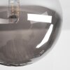 Chehalis Plafones, Luminarias esféricas 45 cm Ahumado, 5 luces