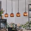Ripoll Lámparas suspendidas, Luminarias esféricas, Lámparas colgantes Color cobre, 4 luces