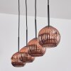 Ripoll Lámparas suspendidas, Luminarias esféricas, Lámparas colgantes Color cobre, 4 luces