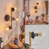 Gastor Luminarias esféricas, Apliques dorado, Negro, 3 luces