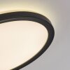 Qadir Plafon de exterior, Plafones LED Blanca, 1 luz