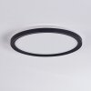 Qadir Plafon de exterior, Plafones LED Blanca, 1 luz