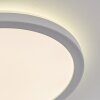 Qadir Plafon de exterior, Plafones LED Blanca, 1 luz