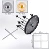 Gastor Plafones, Luminarias esféricas Colores ámbar, Ahumado, 9 luces