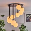 Gastor Plafones, Luminarias esféricas Blanca, 9 luces