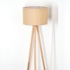Soungou Lámpara de pie Madera clara, Blanca, 1 luz