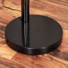 Nikkala Lámpara de pie Cromo, Negro, 3 luces