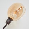 Nikkala Lámpara de pie Cromo, Negro, 3 luces