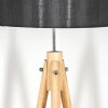 Soungou Lámpara de pie Cromo, Crudo, 1 luz