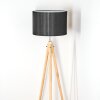 Soungou Lámpara de pie Cromo, Crudo, 1 luz