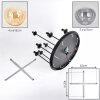 Gastor Plafones, Luminarias esféricas Colores ámbar, Transparente, Ahumado, 9 luces