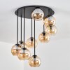 Koyoto Plafones, Luminarias esféricas Colores ámbar, 9 luces