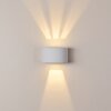 Windhoek Aplique para exterior LED Blanca, 2 luces
