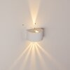 Windhoek Aplique para exterior LED Blanca, 2 luces