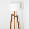 Soungou Lámpara de pie Crudo, Negro, 1 luz