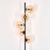 Koyoto Lámpara de pie 31 cm Colores ámbar, 5 luces