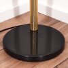Bassagoda Lámpara de pie Latón, Negro, 3 luces