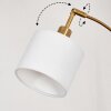 Bassagoda Lámpara de pie Latón, Negro, 3 luces