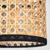 Ramila Lámpara de pie Latón, Negro, 3 luces