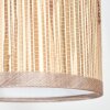 Bongal Lámpara de pie Latón, Negro, 3 luces