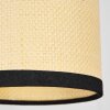 Chellas Lámpara de pie Latón, Negro, 3 luces