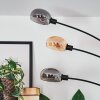 Nikkala Lámpara de pie Negro, 5 luces
