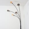 Nikkala Lámpara de pie Negro, 5 luces