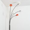 Nikkala Lámpara de pie Negro, 5 luces