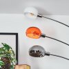Nikkala Lámpara de pie Cromo, Blanca, 5 luces
