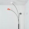 Nikkala Lámpara de pie Negro, 3 luces