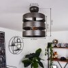 Maracoa Lámpara de Techo Crudo, 1 luz
